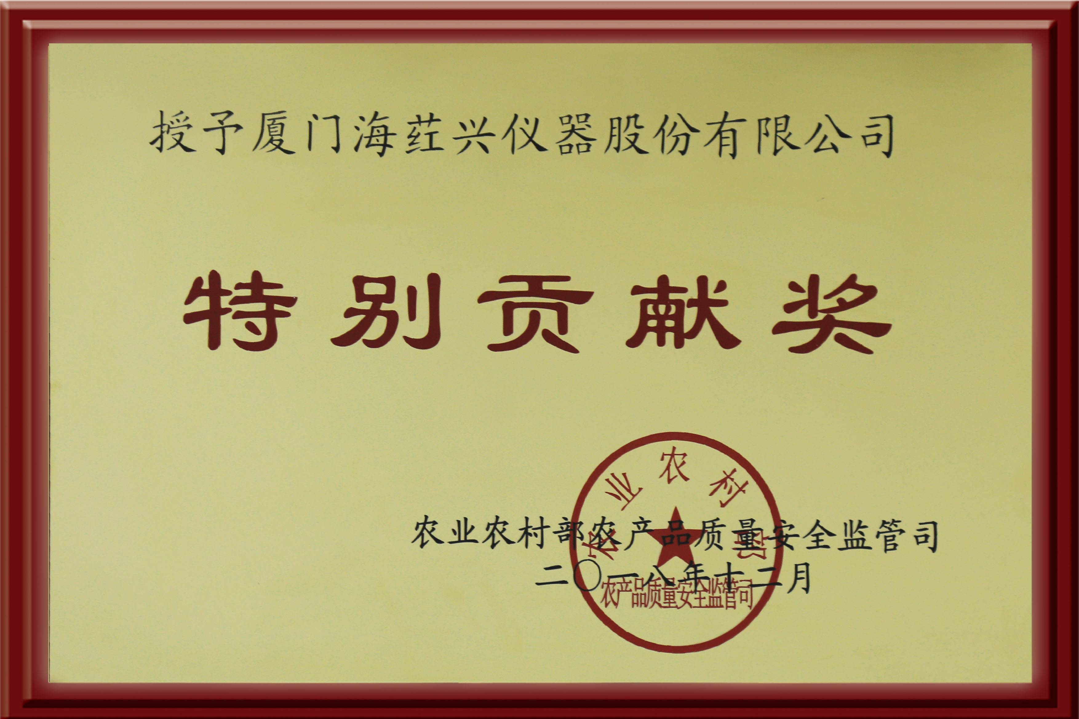 特别贡献奖